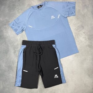 Montirex Curve Trail T-Shirts & Shorts Blue Men's Reps Sale UK Best AAA Quality Replica